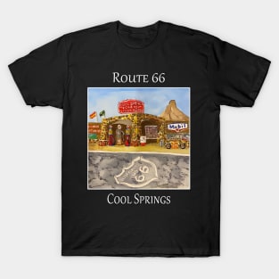 Route 66 - Cool Springs gas station in Arizona. T-Shirt